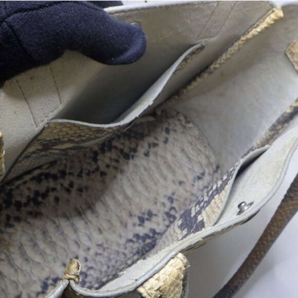 Tiffany & Co. python-embossed handbag - Picture 10 of 11